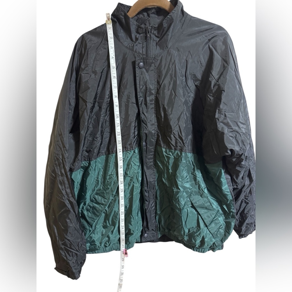 Sun Mountain Sports Windbreaker Jacket Black/Green XL - Picture 7 of 10